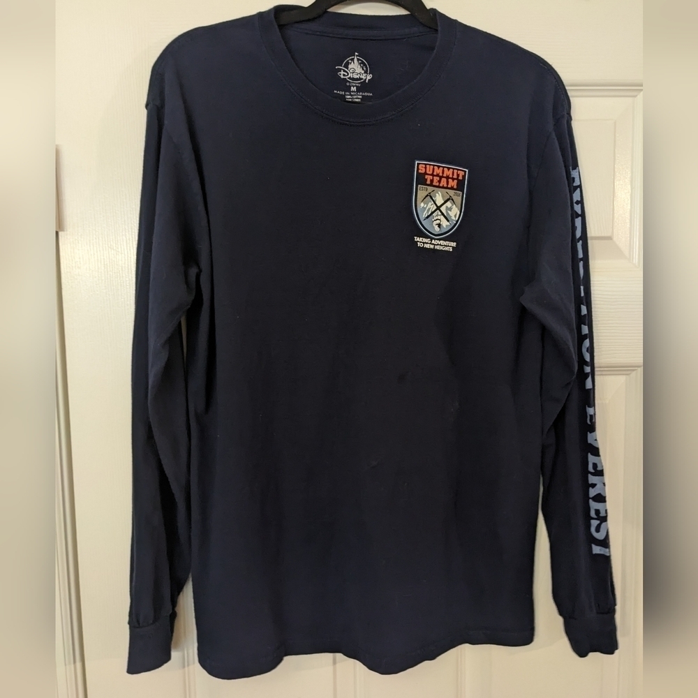 DISNEY Expedition Everest Summit Team Long Sleeve Tee Shirt